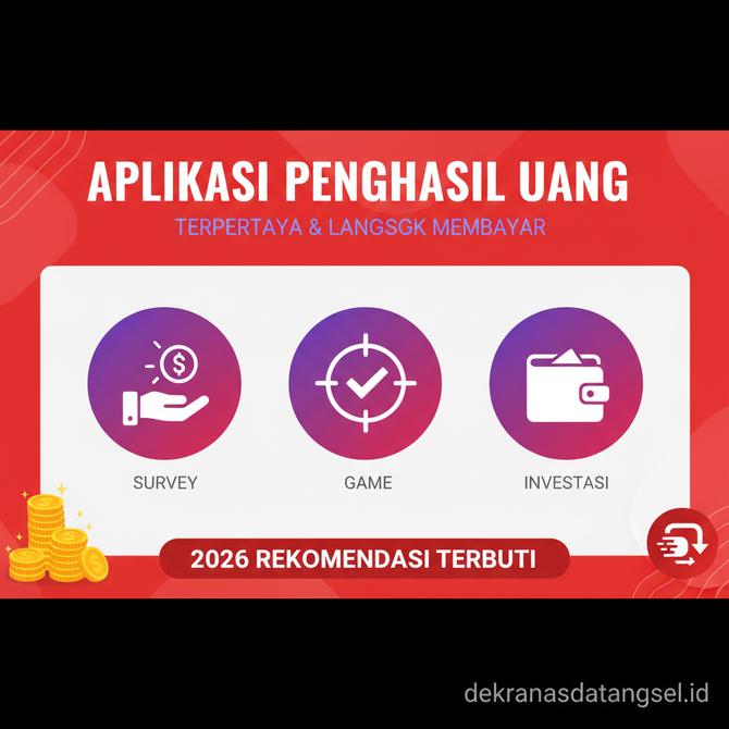 Thumbnail: Daftar Rekomendasi Aplikasi Penghasil Uang Terpercaya 2026 Terbukti Langsung Membayar Pengguna