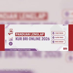 Thumbnail: Panduan Cara Daftar KUR BRI Online Terbaru 2026 Lengkap Syarat Plafon dan Bunga Rendahnya