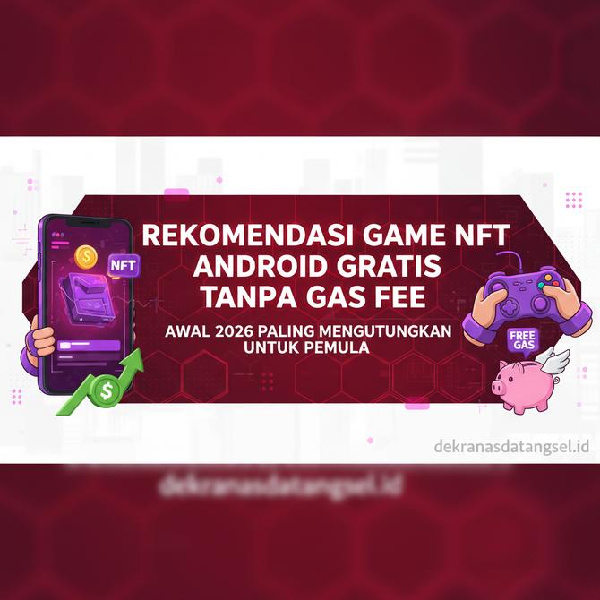 Thumbnail: Rekomendasi Game NFT Android Gratis Tanpa Gas Fee Awal 2026 Paling Menguntungkan Untuk Pemula