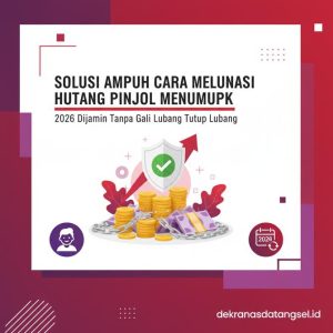 Thumbnail: Solusi Ampuh Cara Melunasi Hutang Pinjol Menumpuk 2026 Dijamin Tanpa Gali Lubang Tutup Lubang