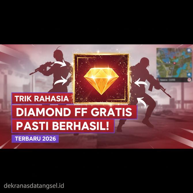 Thumbnail: Trik Rahasia Cara Mendapatkan Diamond FF Free Fire Gratis Terbaru 2026 Dijamin Pasti Berhasil!