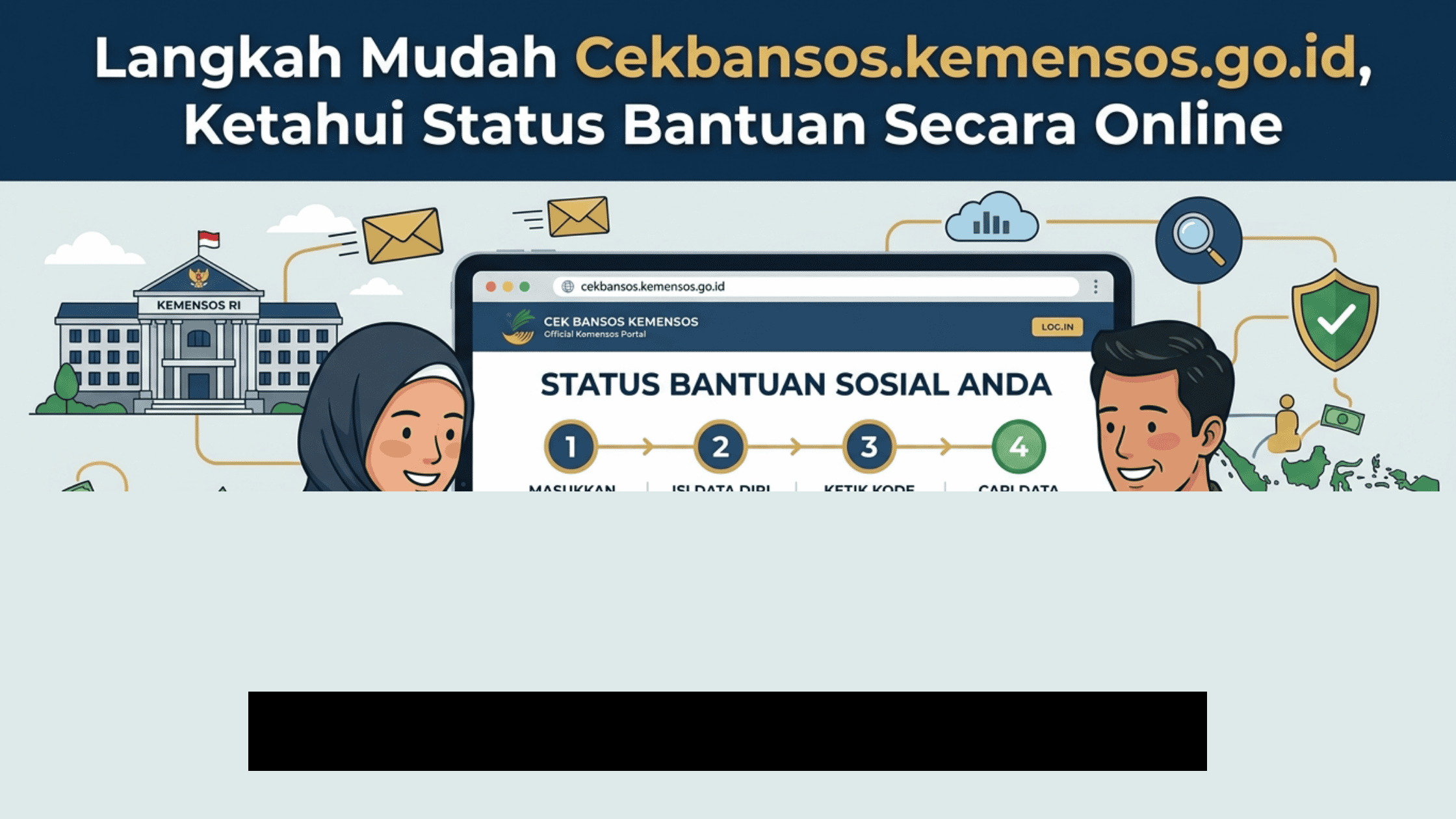 Cara Cepat Pastikan Nama Anda Terdaftar Sebagai Penerima Bansos Lewat HP!